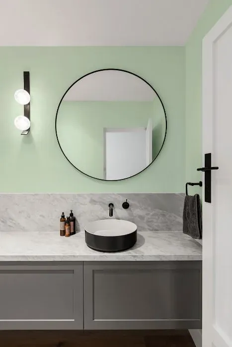 Behr Mischievous minimalist bathroom