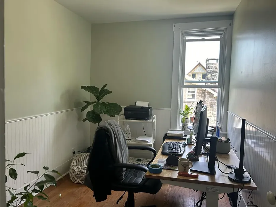 Behr Morning Zen home office 