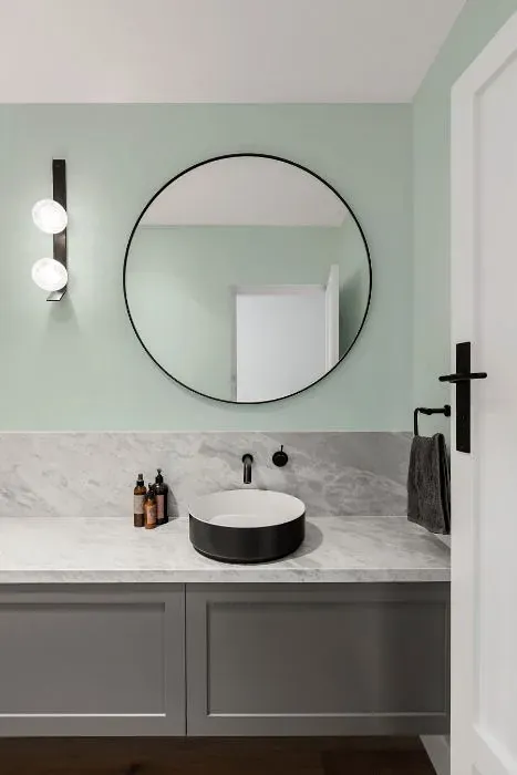 Behr New Day minimalist bathroom