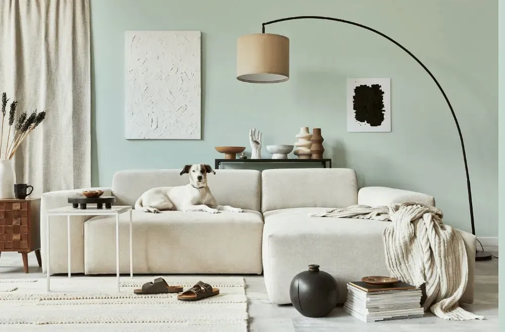 Behr New Day cozy living room