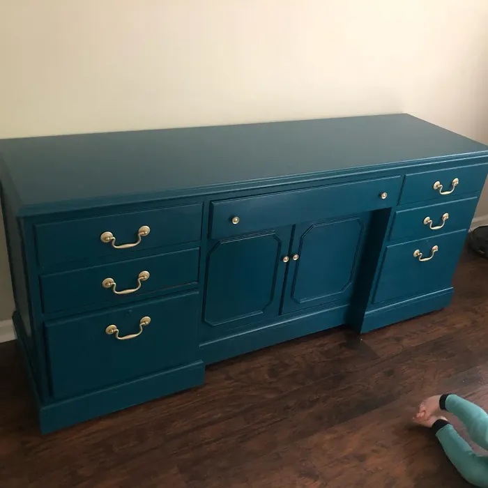 Ocean Abyss painted furniture color