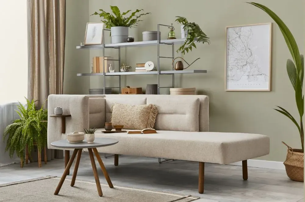 Behr Ocean Foam living room