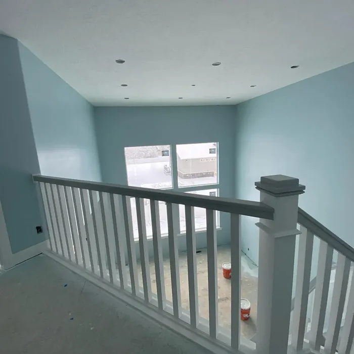 Offshore Mist hallway paint