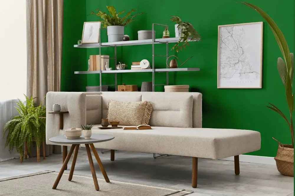 Behr Paradise Of Greenery living room