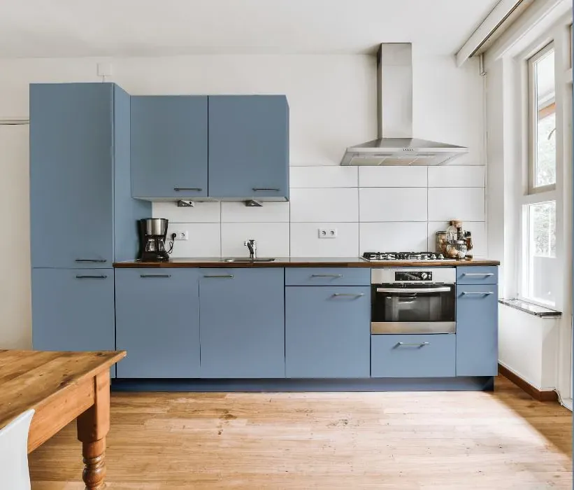 Behr Paris kitchen cabinets