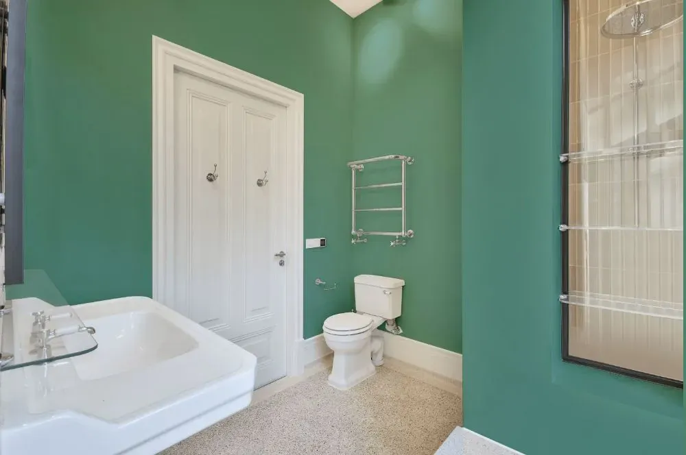 Behr Patina bathroom