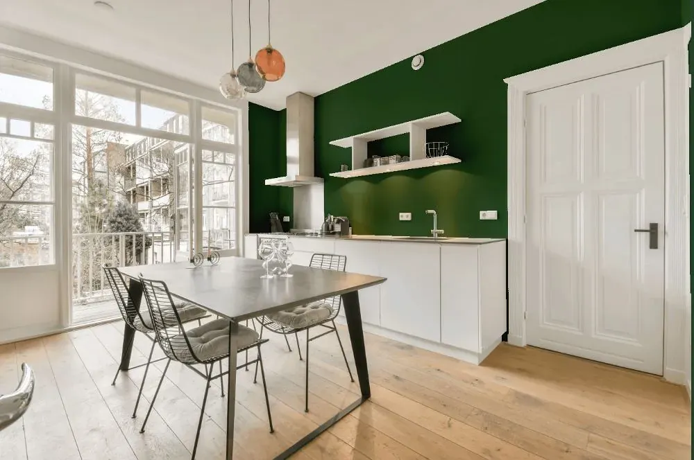 Behr Perennial Green kitchen review