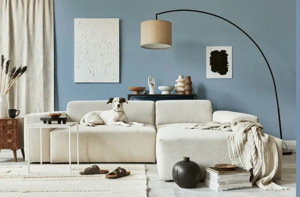 Behr Perfect Landing cozy living room