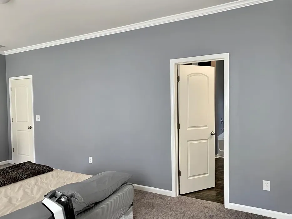 Behr Power Gray living room color