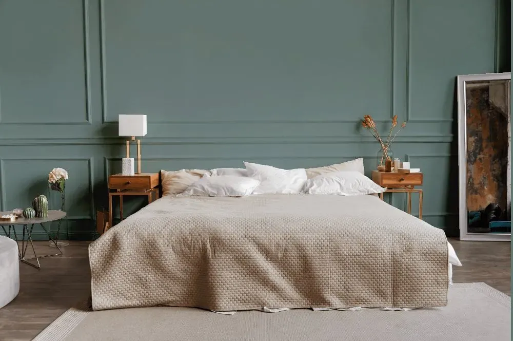 Behr Provence Blue bedroom