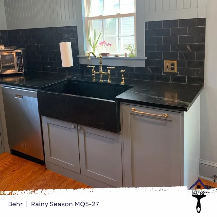 Rainy Season kitchen cabinets color