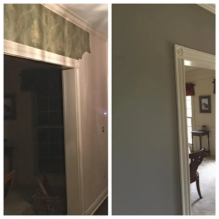 Behr Rustic Taupe wall paint 