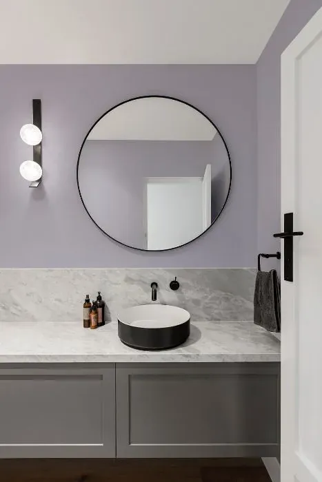 Behr Satire minimalist bathroom