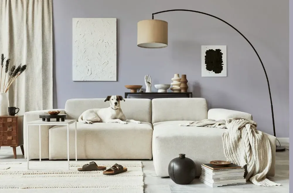 Behr Satire cozy living room