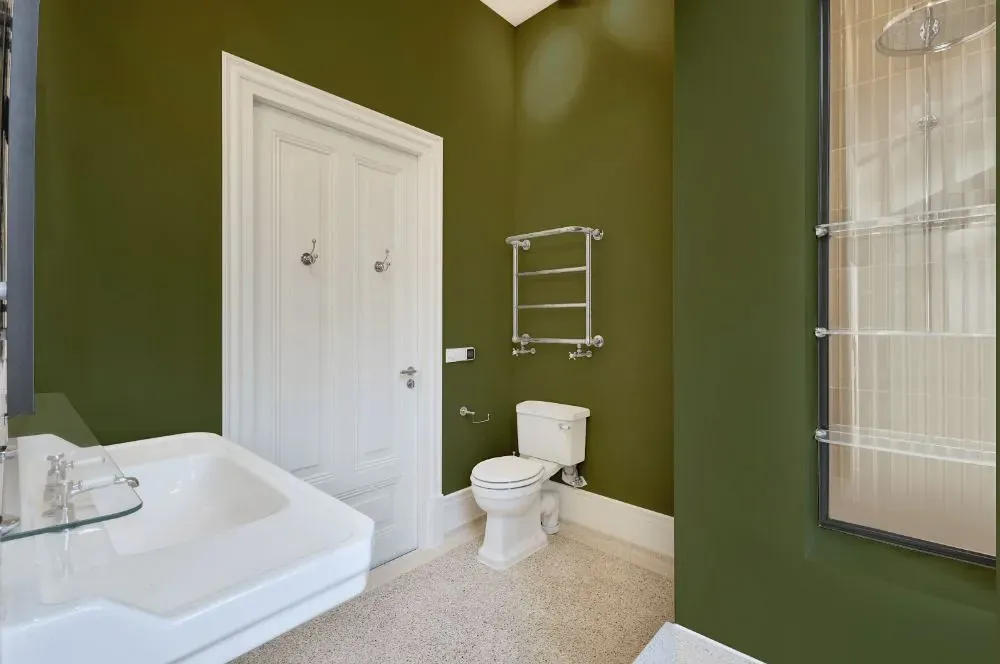 Behr Secret Meadow bathroom