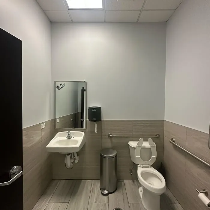 Behr Shiny Luster bathroom color