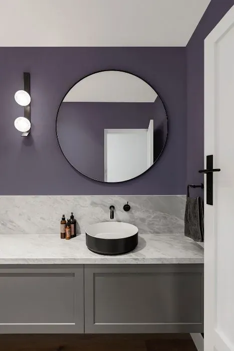 Behr Solitaire minimalist bathroom