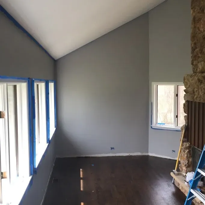 Behr Sparrow wall paint color