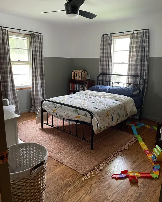 Behr Strong Winds bedroom paint