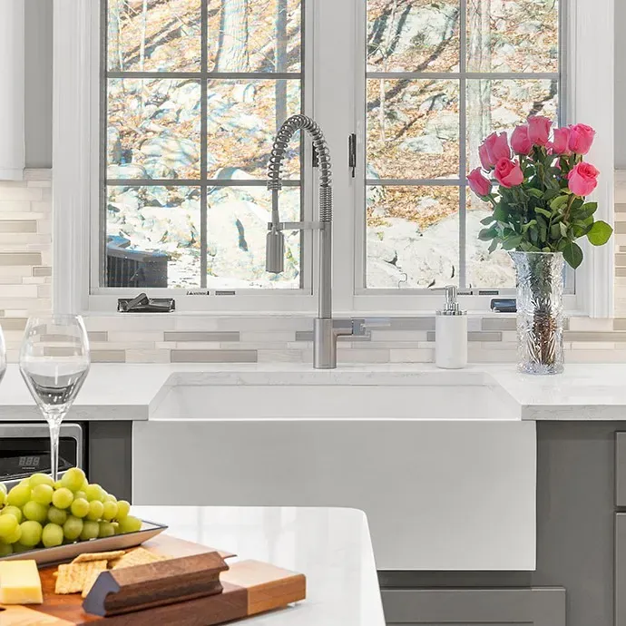 Behr Suede Gray kitchen cabinets color