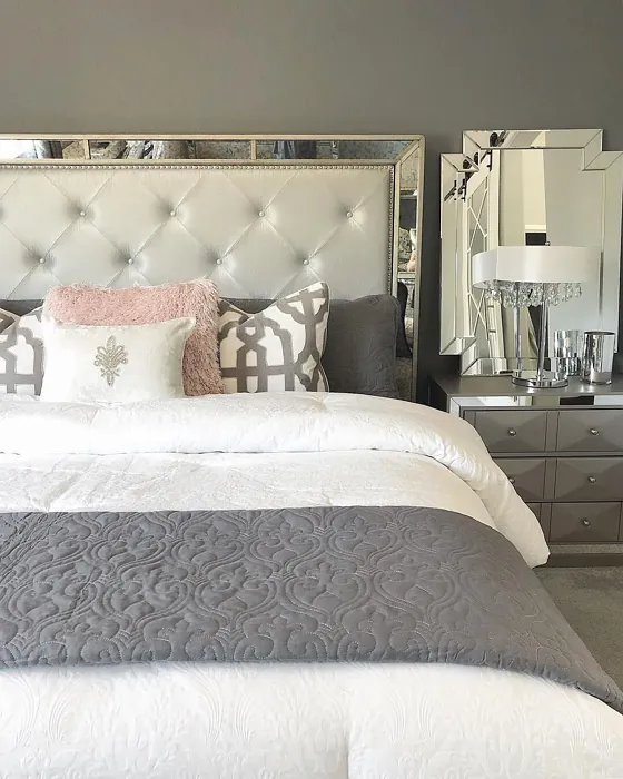 Behr Suede Gray bedroom color