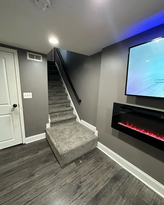 Behr Suede Gray wall paint color