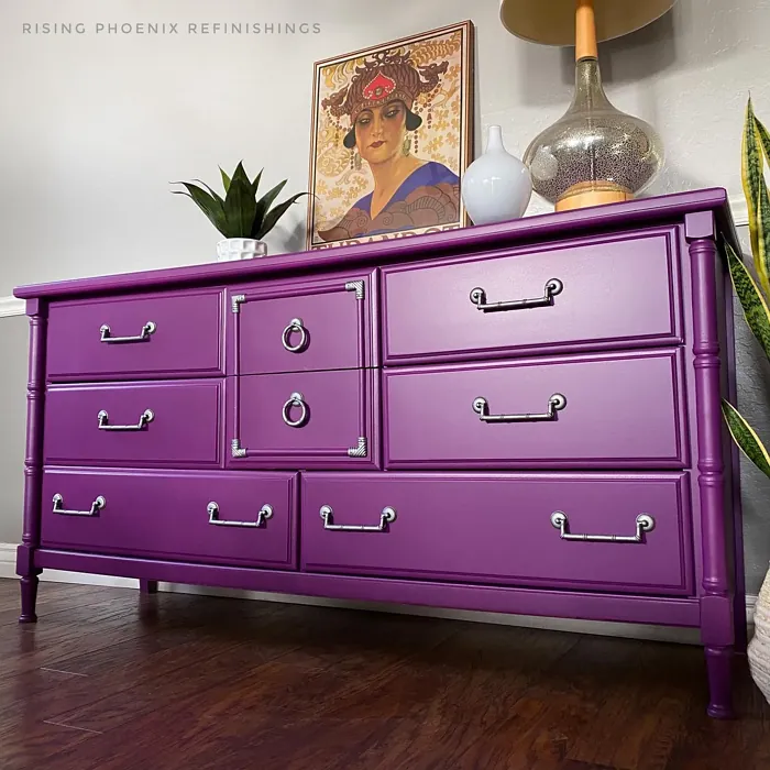 Behr Sultana painted dresser review