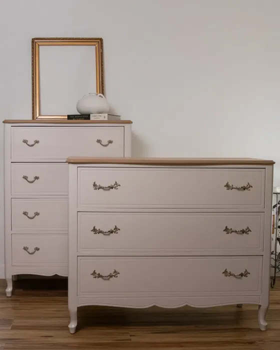 Behr Taupe Tease painted furniture review