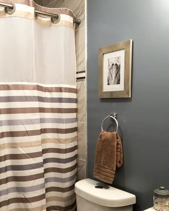 Teton Blue bathroom color review