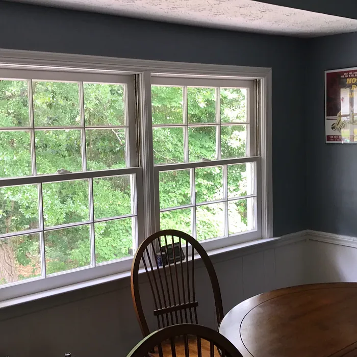 Teton Blue dining room color review