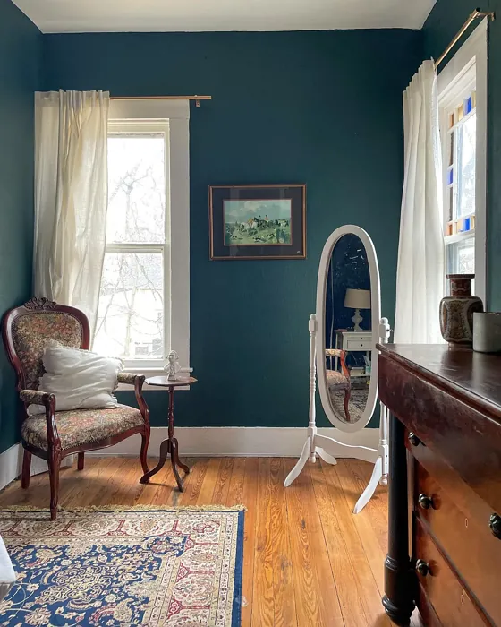Behr Thermal cozy bedroom color review