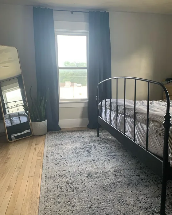Behr Toasty Gray bedroom color