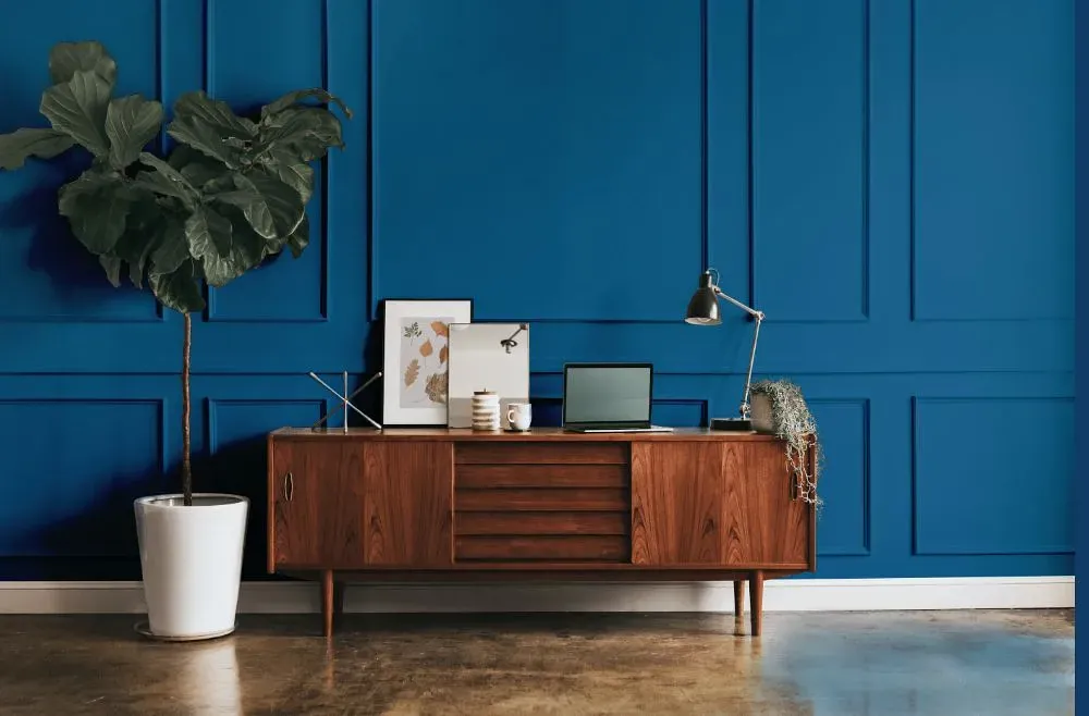 Behr Traditional Blue modern interior