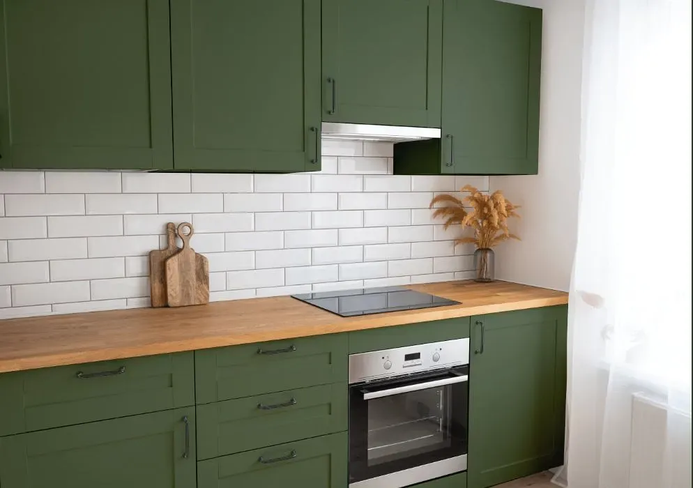 Behr Trailing Vine kitchen cabinets