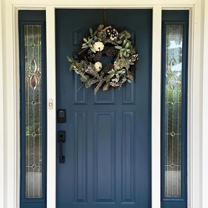 Behr Undersea front door color