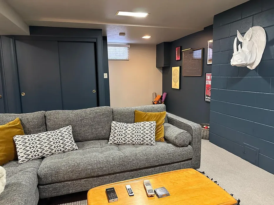 Behr Undersea living room color