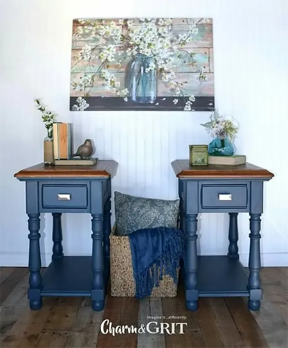 Behr Undersea painted furniture color