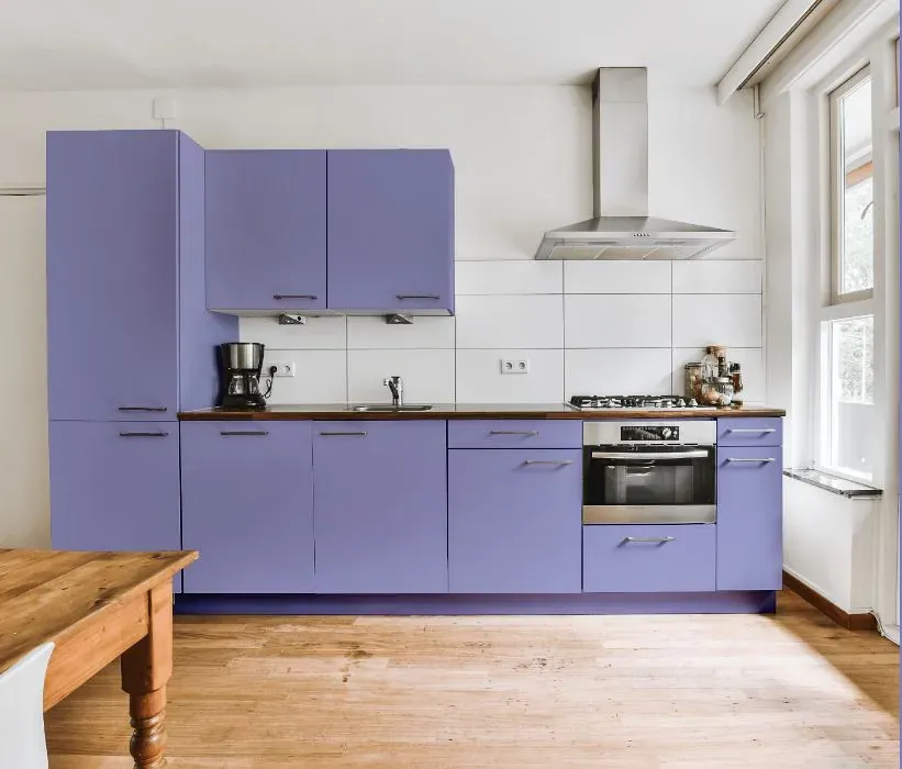 Behr Water Hyacinth kitchen cabinets
