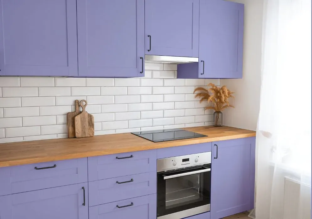 Behr Water Hyacinth kitchen cabinets