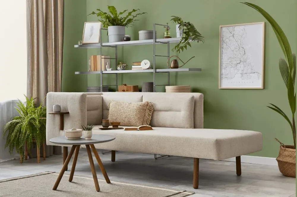 Behr Willow Grove living room