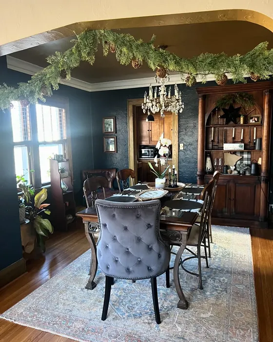 Behr Winter Way dining room picture