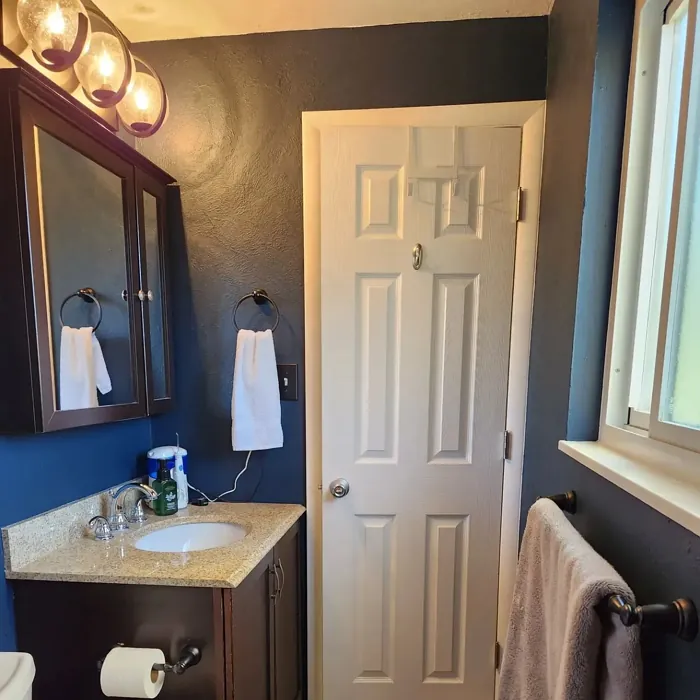 Behr Winter Way bathroom color