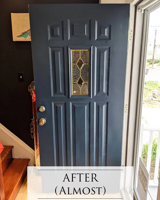 Behr Winter Way front door color