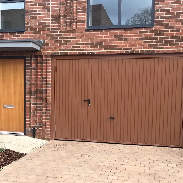 RAL 8024 garage door color