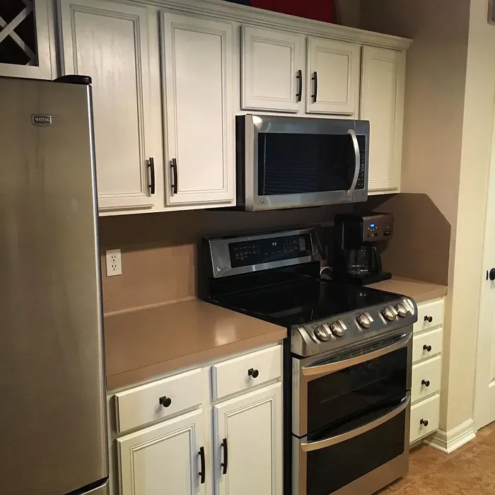 Victorian Pearl kitchen cabinets 