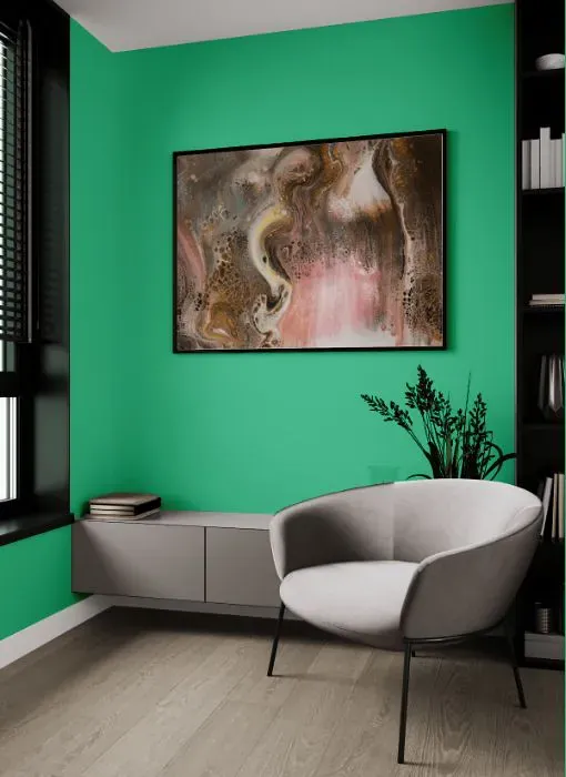 Benjamin Moore Adam Green living room