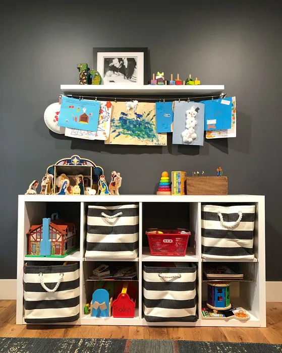 Benjamin Moore Anchor Gray Kids' Room