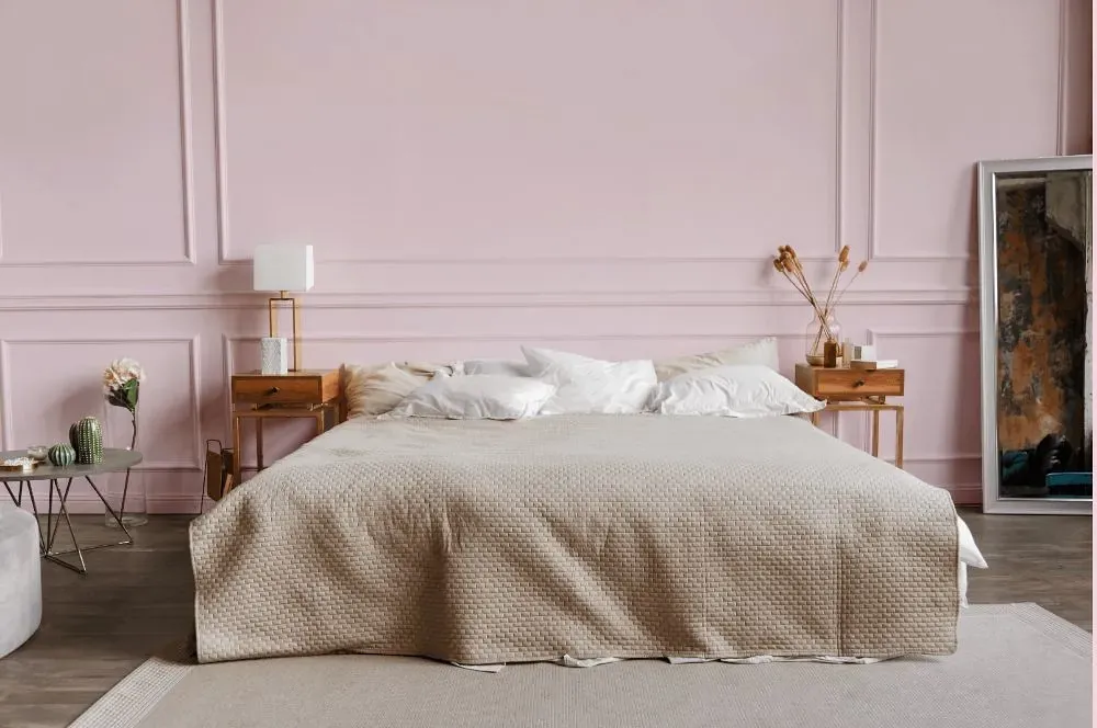 Benjamin Moore Baby Pink bedroom