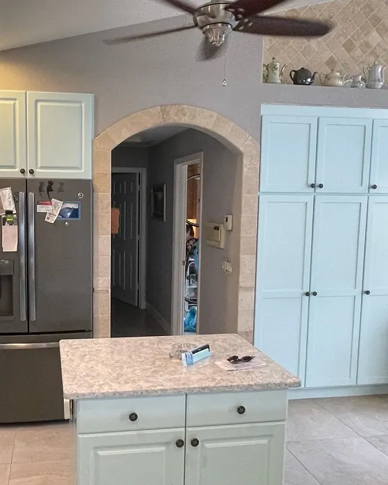 Light Blue Kitchen Cabinets