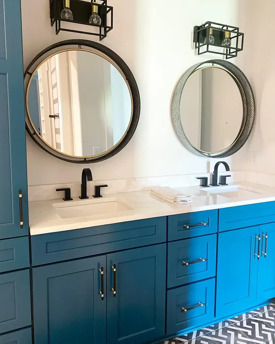 Bermuda Turquoise bathroom vanity 
